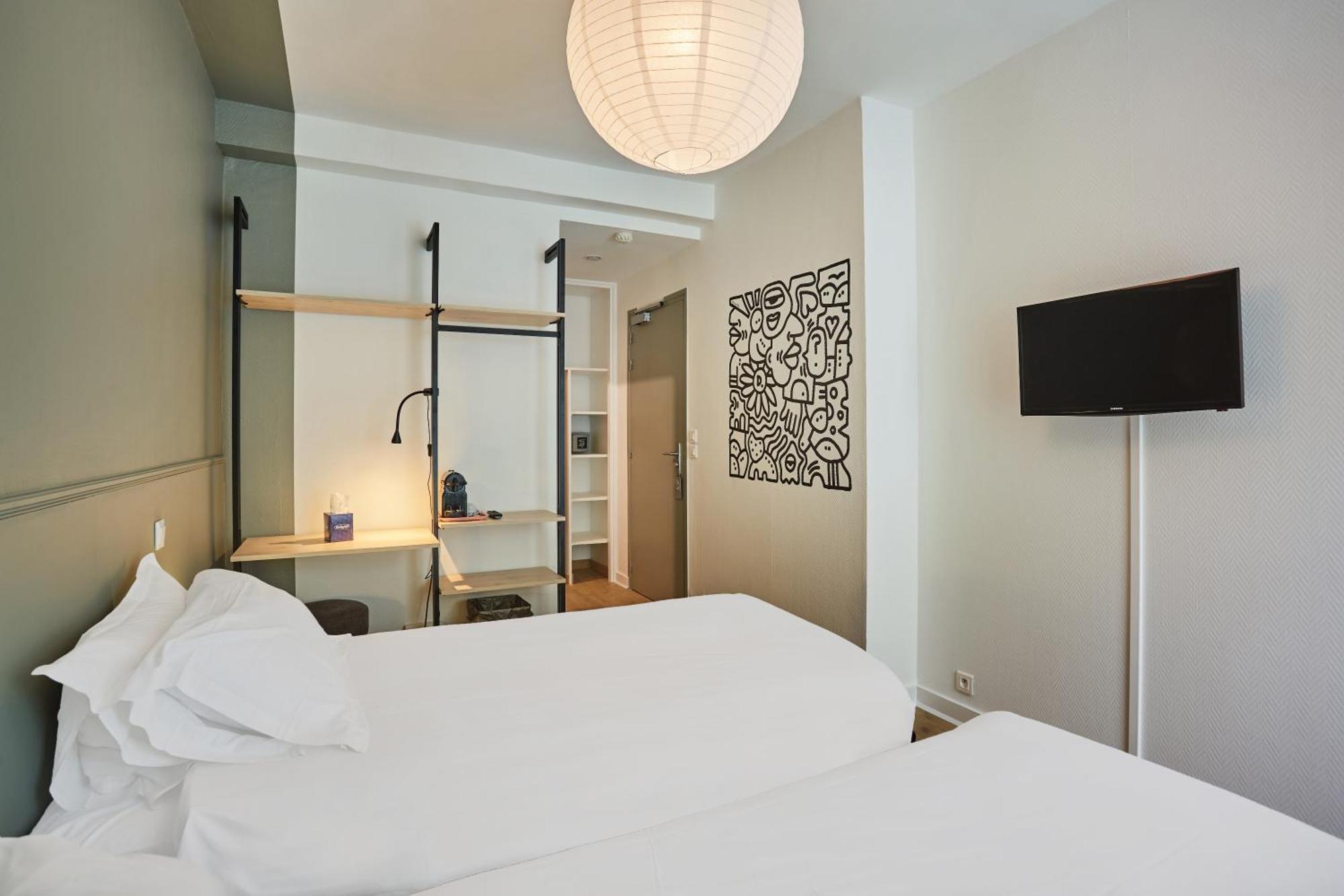 Hotel Beauquartier Montmartre Paris Exteriör bild