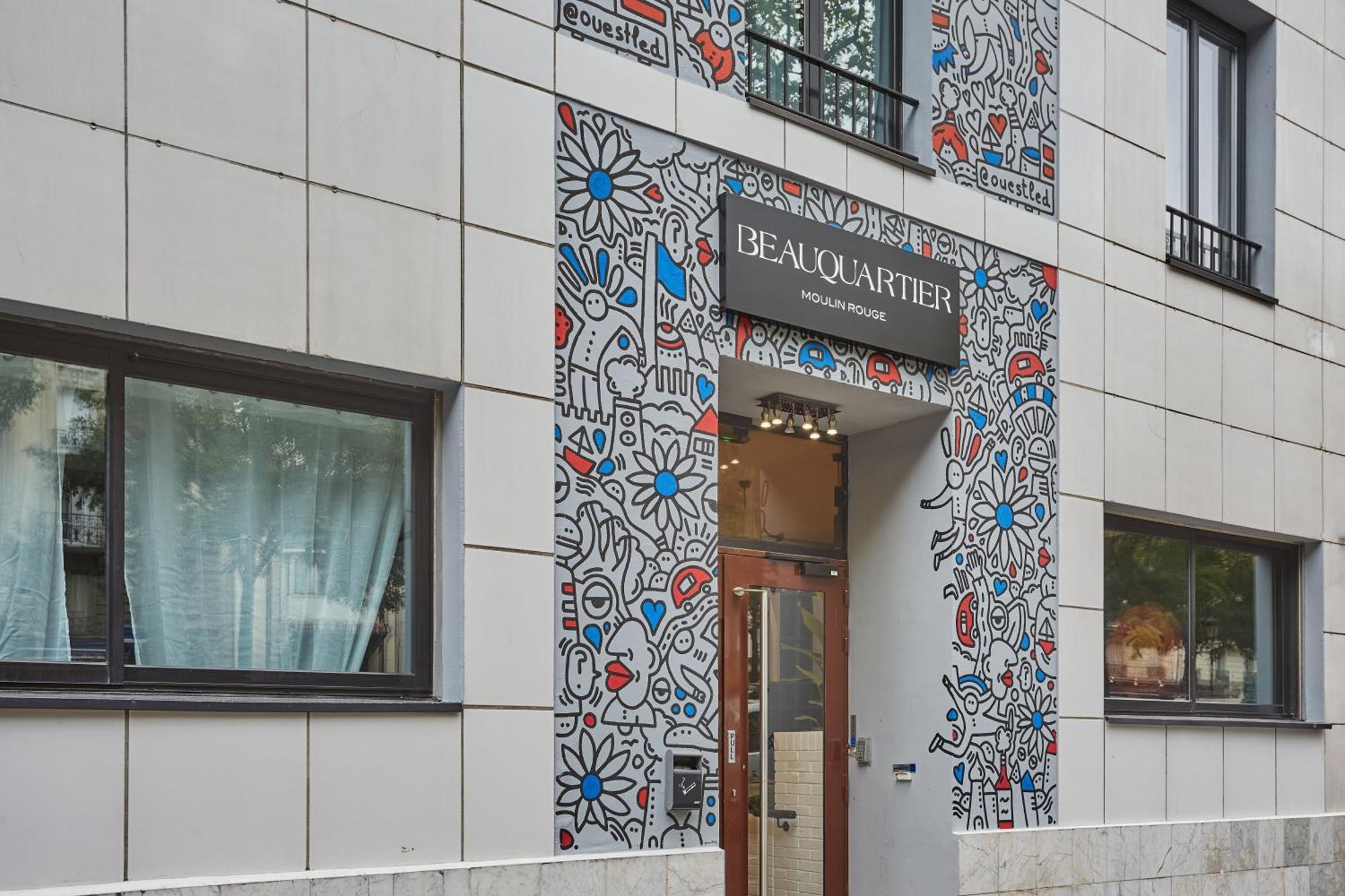 Hotel Beauquartier Montmartre Paris Exteriör bild